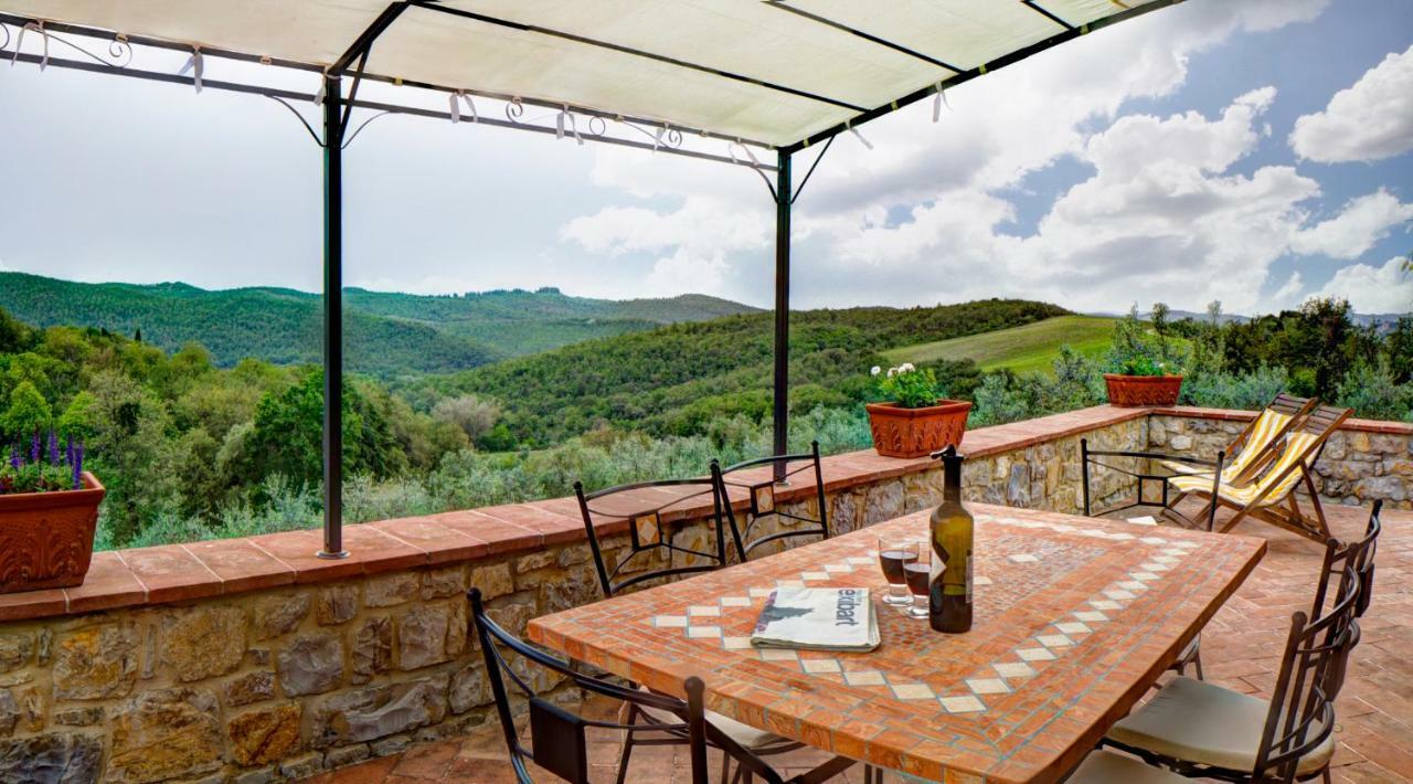 Campo Al Sole Vila Gaiole in Chianti Exterior foto