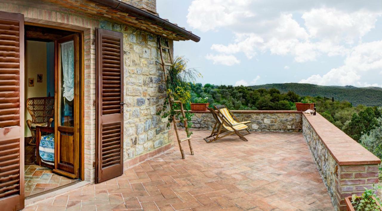 Campo Al Sole Vila Gaiole in Chianti Exterior foto